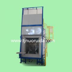 online cryogenic processing equipment with heat treatment machine