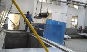 The effect of cryogenic treatment equipment on rolls